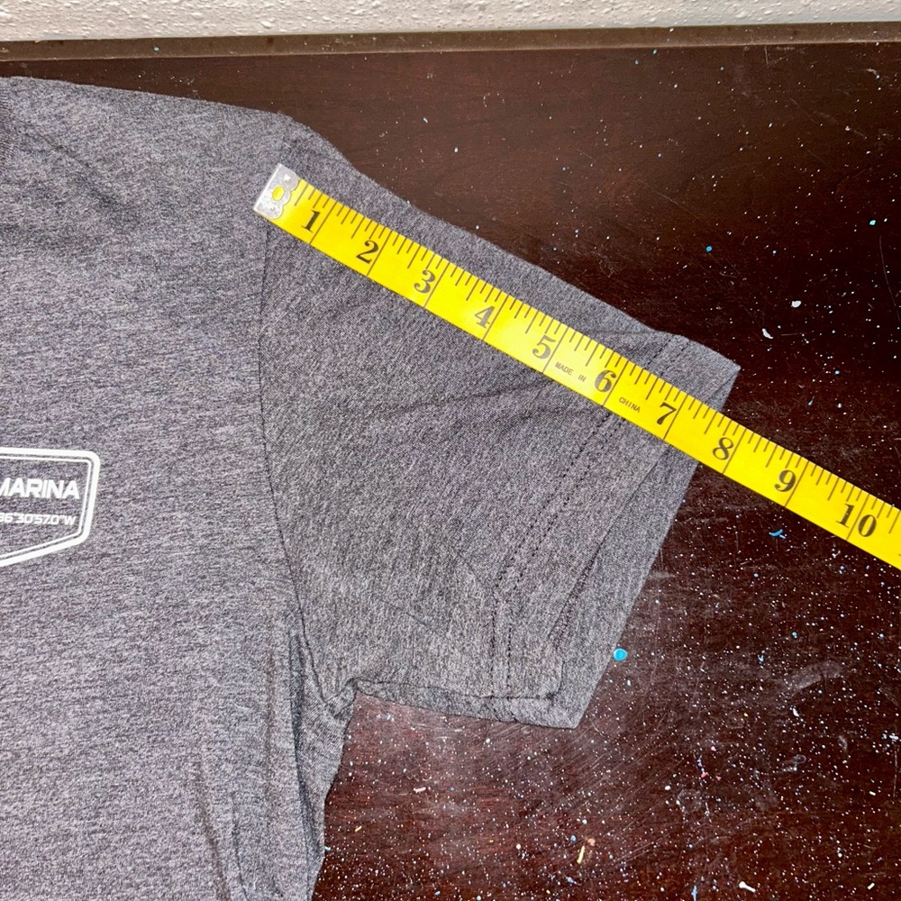 Destin Marina grey unisex t-shirt size medium - Picture 10 of 11